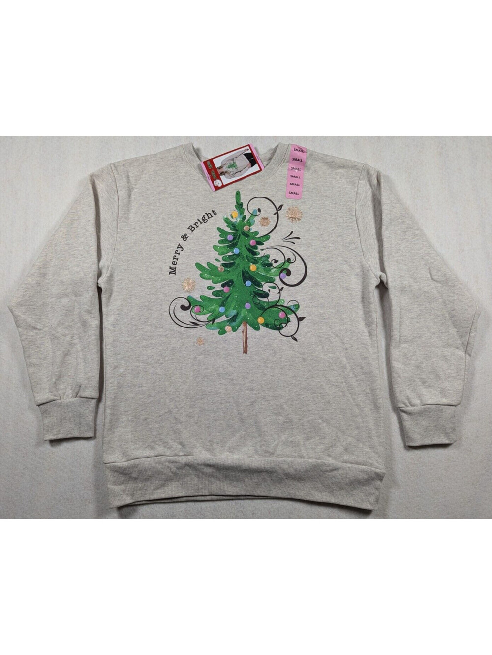 Dec 25th - Christmas Sweatshirt - Women's - Size S - Color: OATHTR